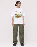 Mockup Boxy Heavyweight Tee White female full-body 12
