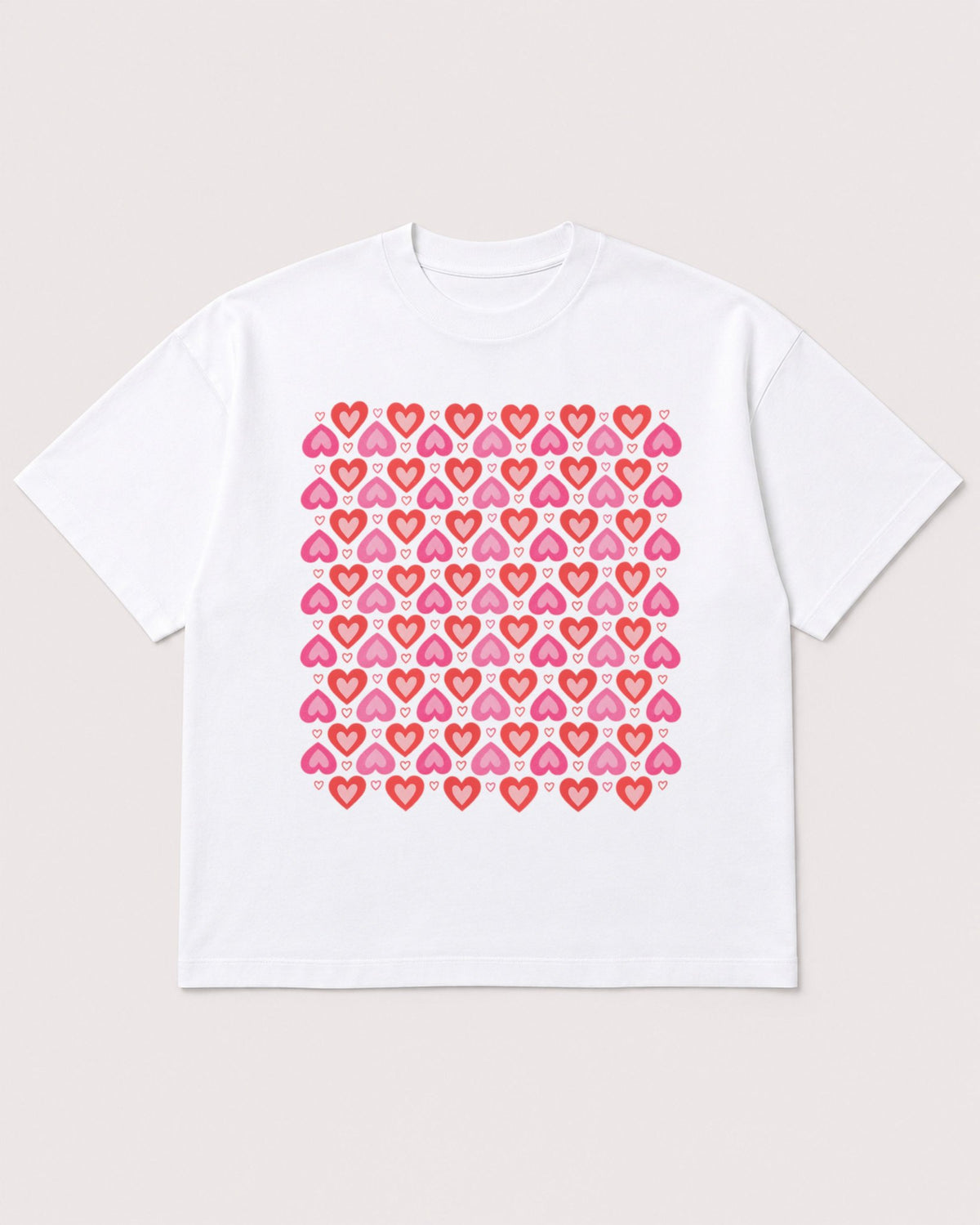 Mockup Boxy Heavyweight Tee White product