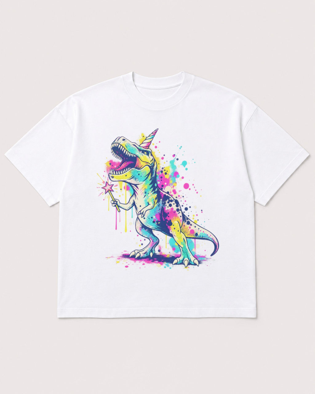 Mockup Boxy Heavyweight Tee White product