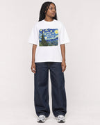 Mockup Boxy Heavyweight Tee White female full-body 04