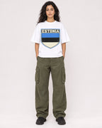 Mockup Boxy Heavyweight Tee White female full-body 07