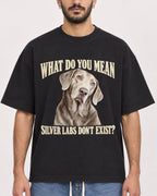 Mockup Boxy Heavyweight Tee Black male close-up 07