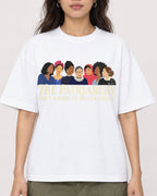 Mockup Boxy Heavyweight Tee White female close-up 02