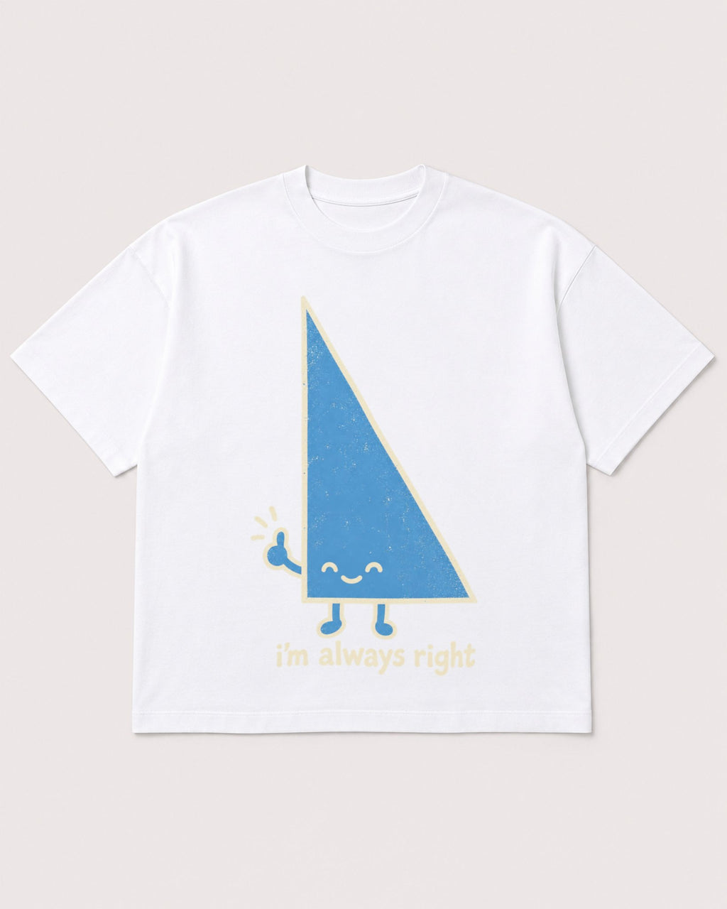 Mockup Boxy Heavyweight Tee White product