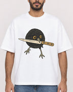 Mockup Boxy Heavyweight Tee White male close-up 07