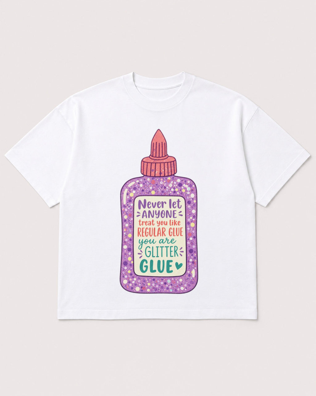 Mockup Boxy Heavyweight Tee White product