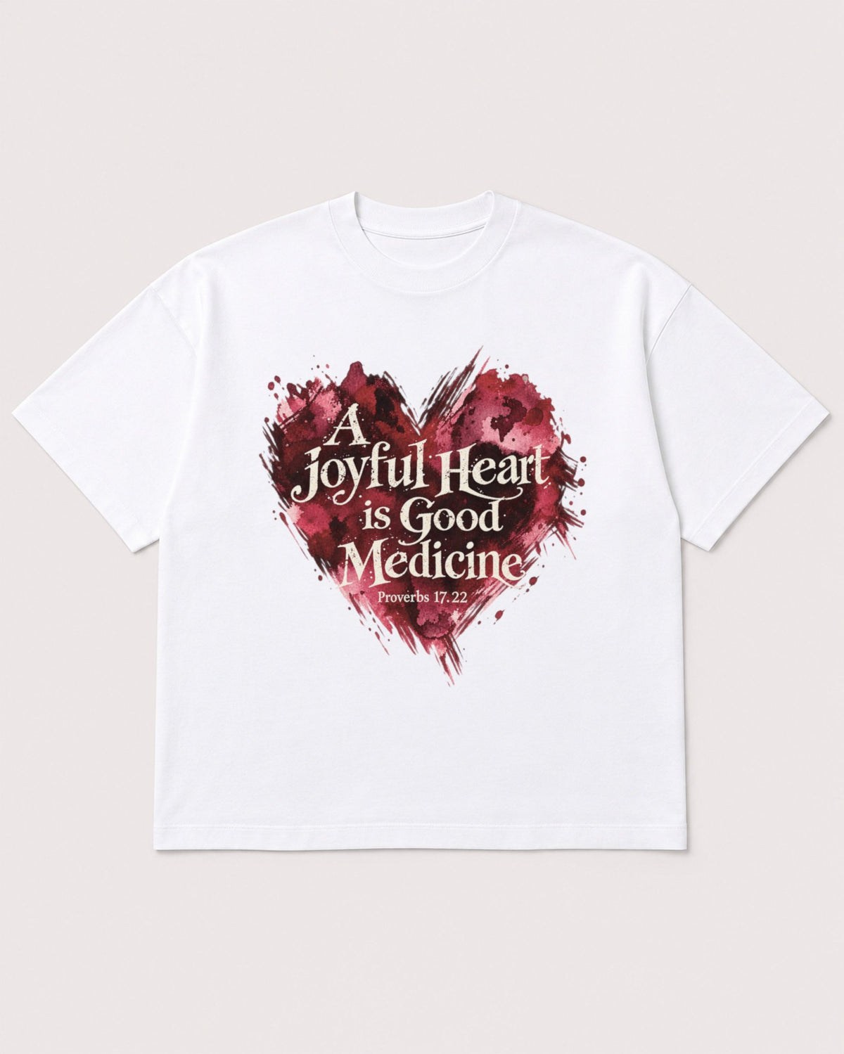 Mockup Boxy Heavyweight Tee White product