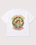 Mockup Boxy Heavyweight Tee White product