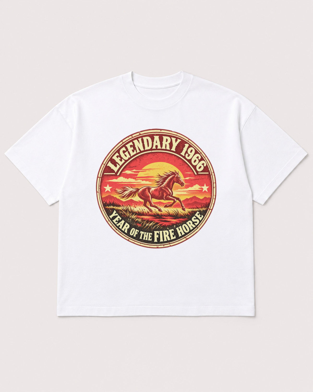 Mockup Boxy Heavyweight Tee White product