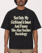Mockup Boxy Heavyweight Tee Black male close-up 04