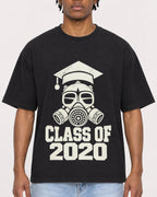 Mockup Boxy Heavyweight Tee Black male close-up 05
