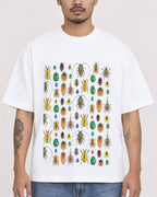 Mockup Boxy Heavyweight Tee White male close-up 12