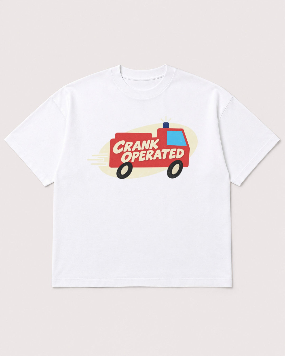 Mockup Boxy Heavyweight Tee White product