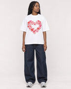 Mockup Boxy Heavyweight Tee White female full-body 04