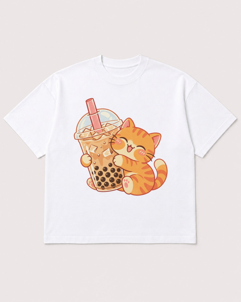 Mockup Boxy Heavyweight Tee White product
