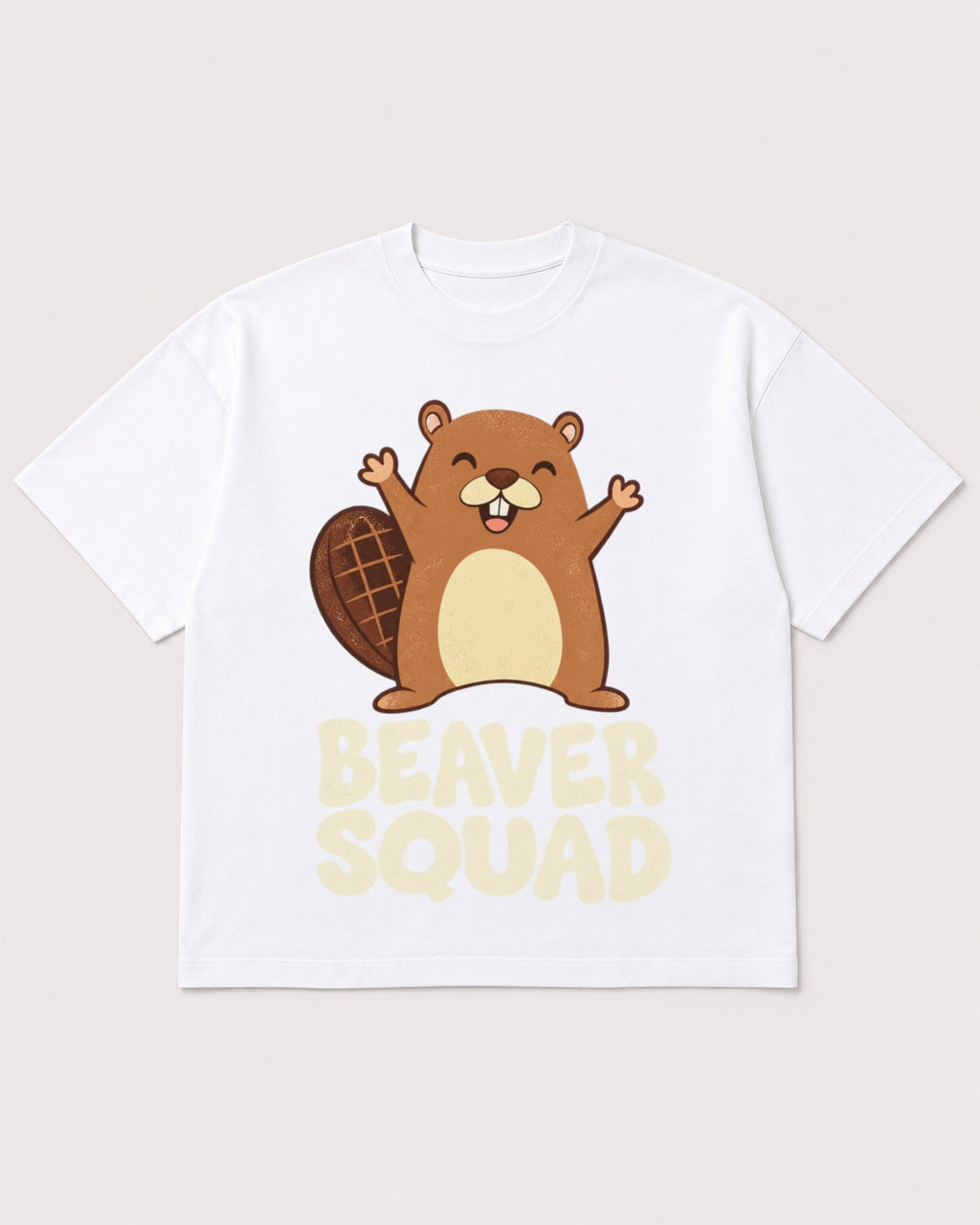 Mockup Boxy Heavyweight Tee White product
