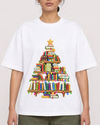 Mockup Boxy Heavyweight Tee White female close-up 17