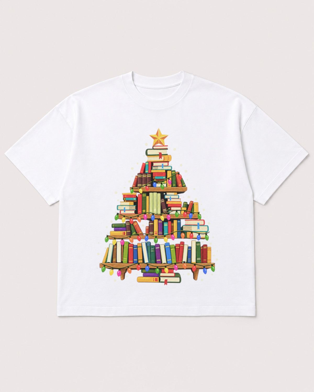Mockup Boxy Heavyweight Tee White product