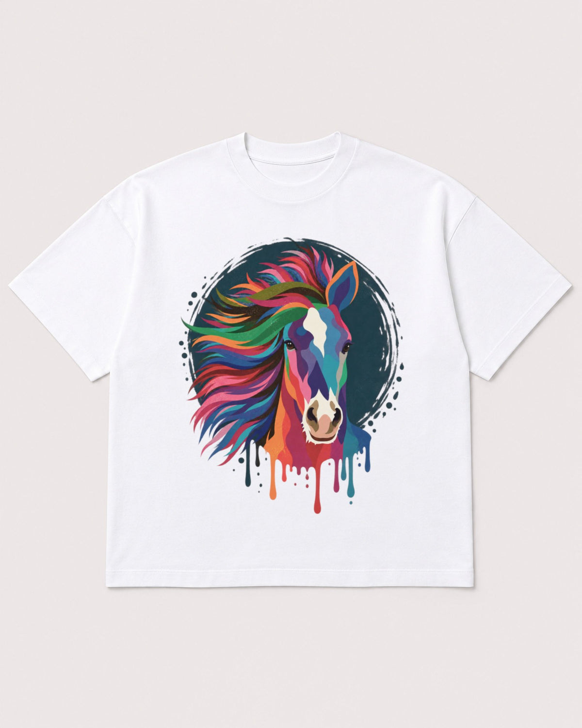 Mockup Boxy Heavyweight Tee White product