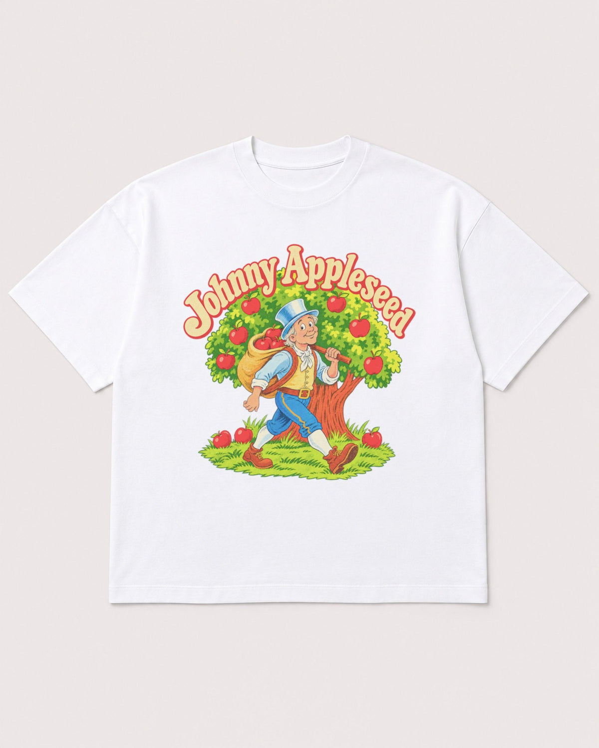 Mockup Boxy Heavyweight Tee White product
