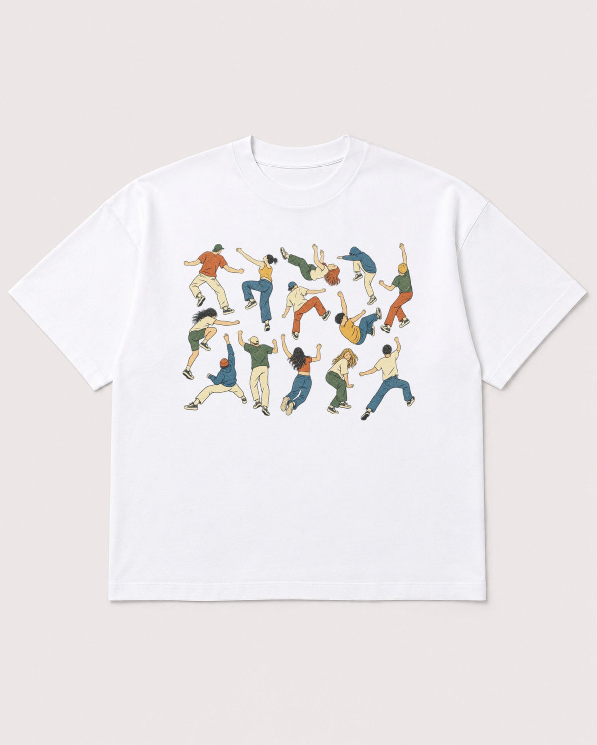 Mockup Boxy Heavyweight Tee White product