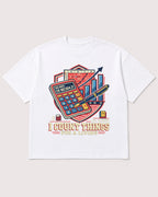 Mockup Boxy Heavyweight Tee White product