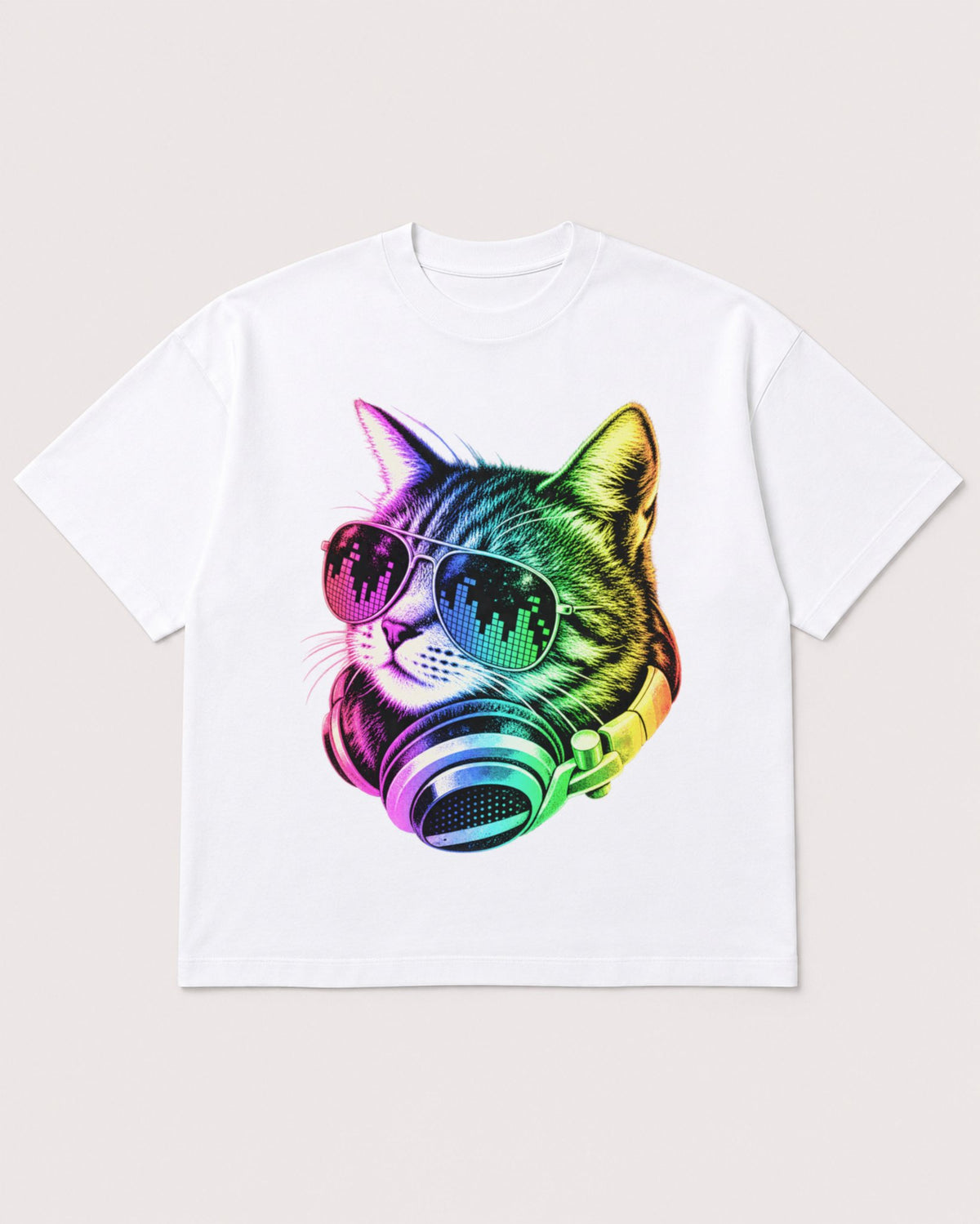 Mockup Boxy Heavyweight Tee White product