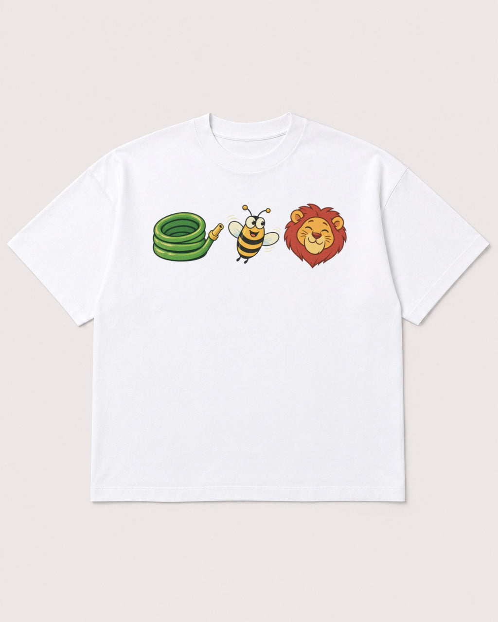 Mockup Boxy Heavyweight Tee White product