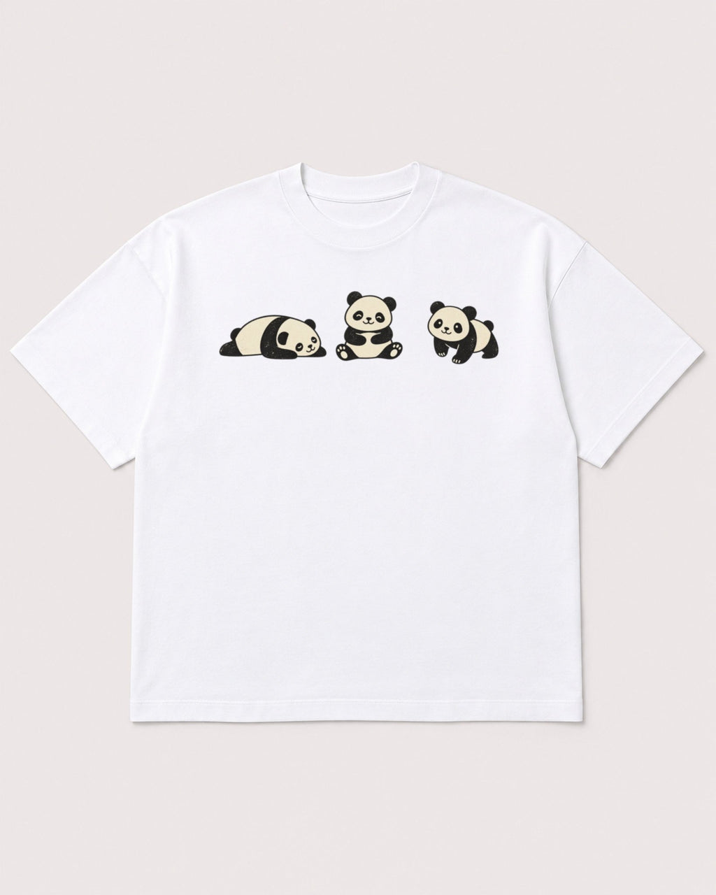 Mockup Boxy Heavyweight Tee White product