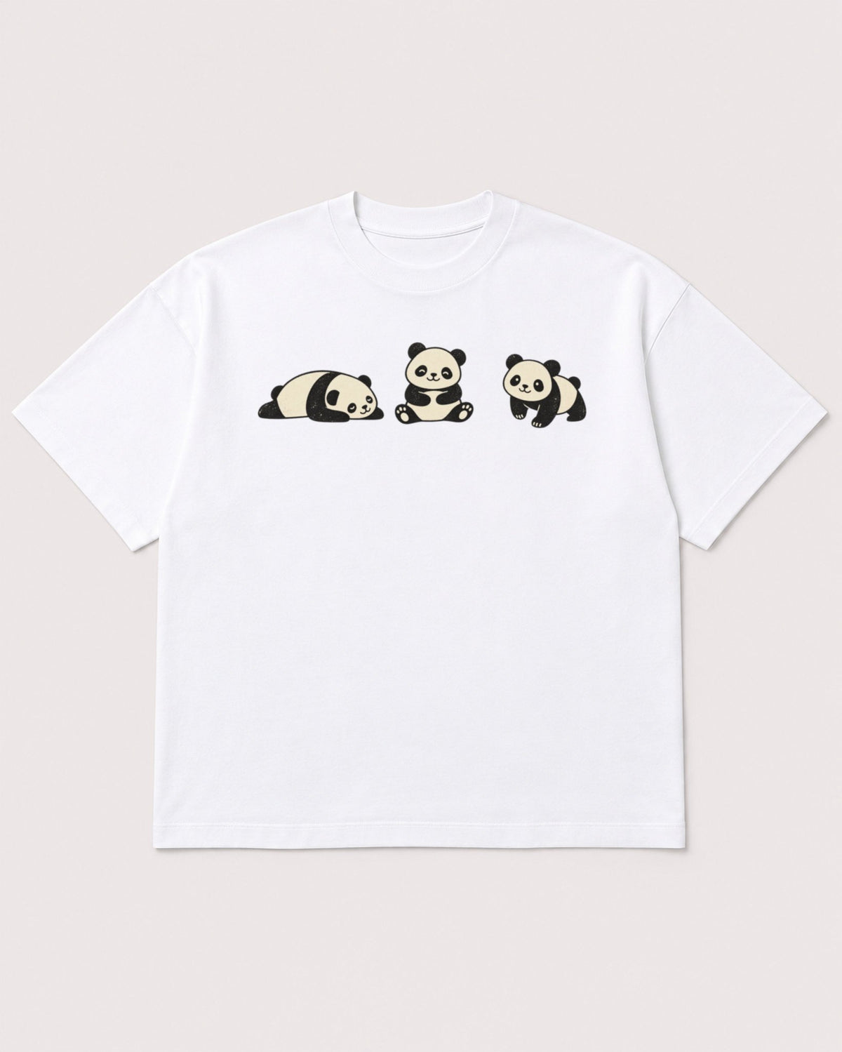 Mockup Boxy Heavyweight Tee White product
