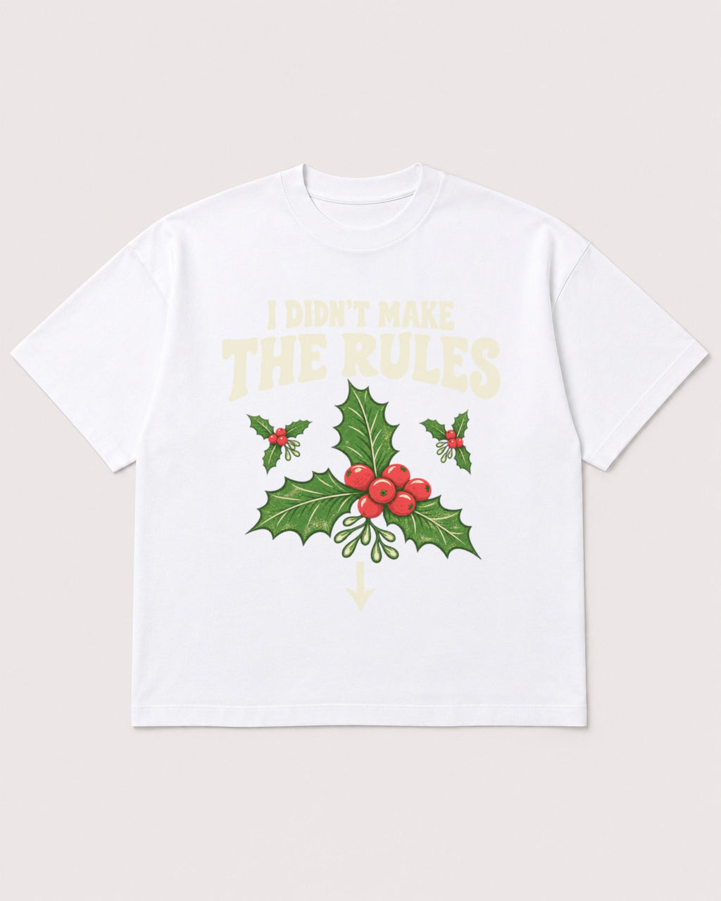 Mockup Boxy Heavyweight Tee White product