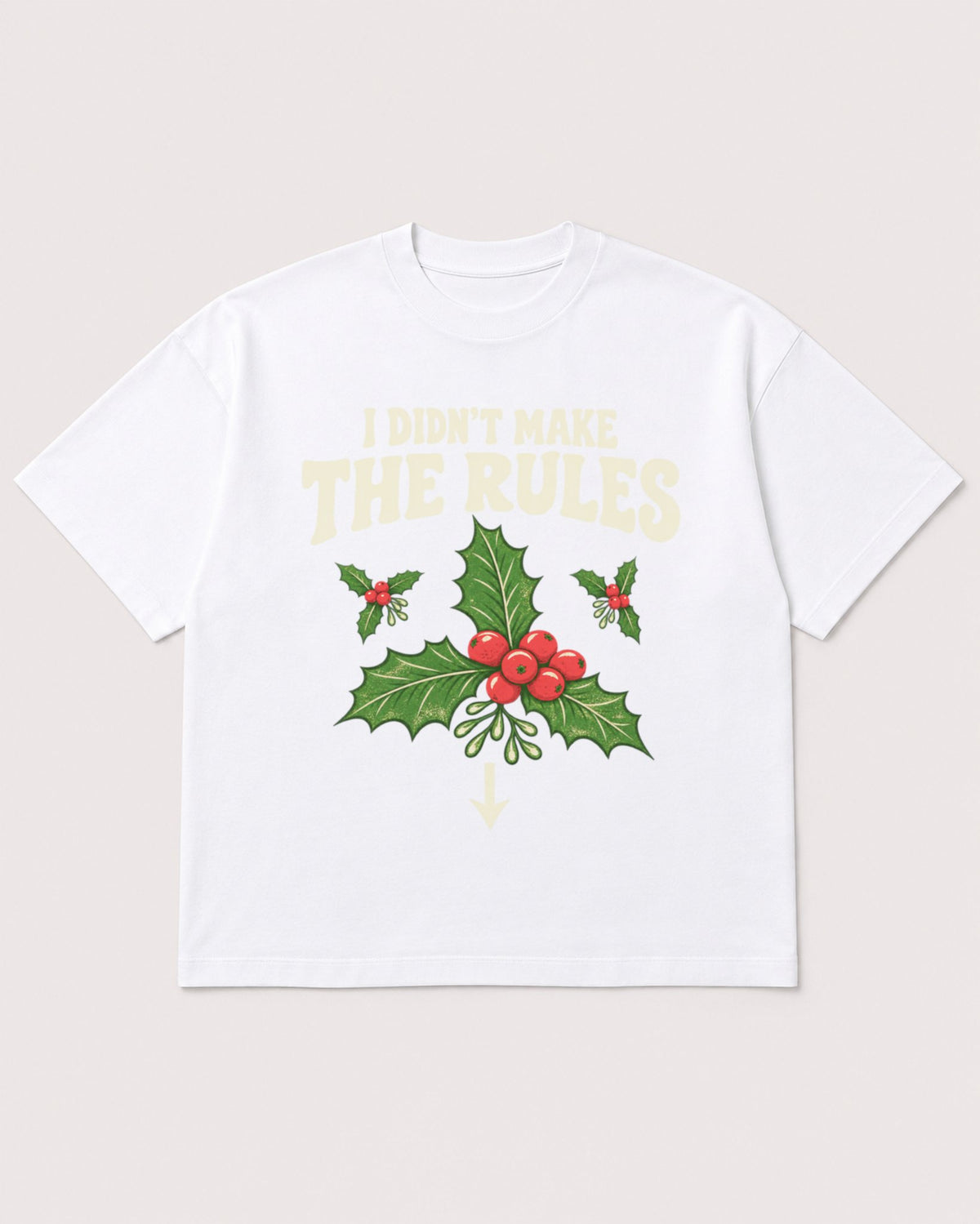 Mockup Boxy Heavyweight Tee White product