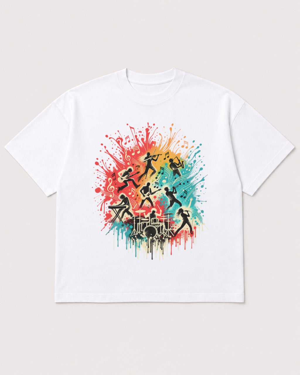 Mockup Boxy Heavyweight Tee White product