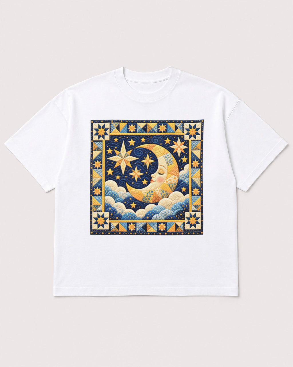 Mockup Boxy Heavyweight Tee White product