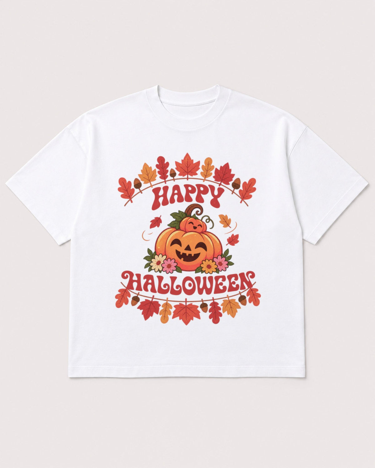 Mockup Boxy Heavyweight Tee White product