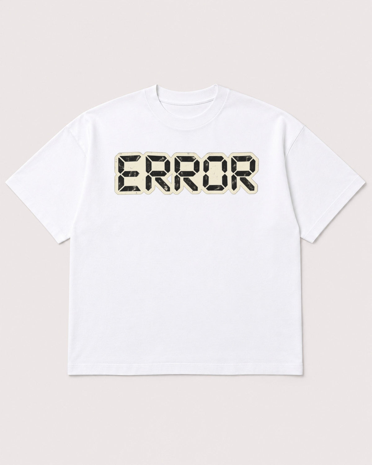 Mockup Boxy Heavyweight Tee White product