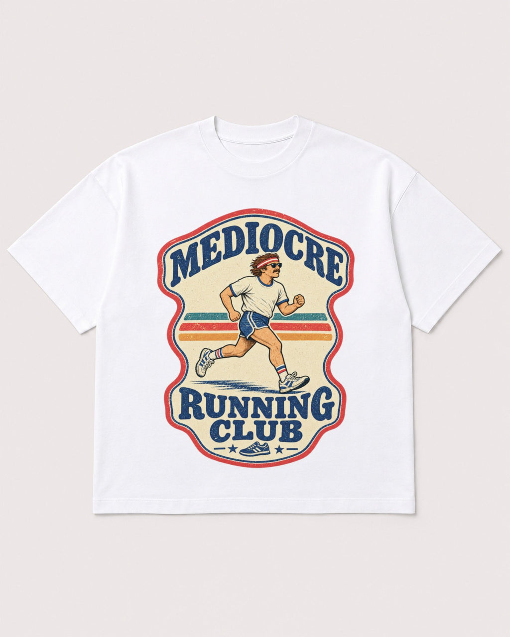 Mockup Boxy Heavyweight Tee White product