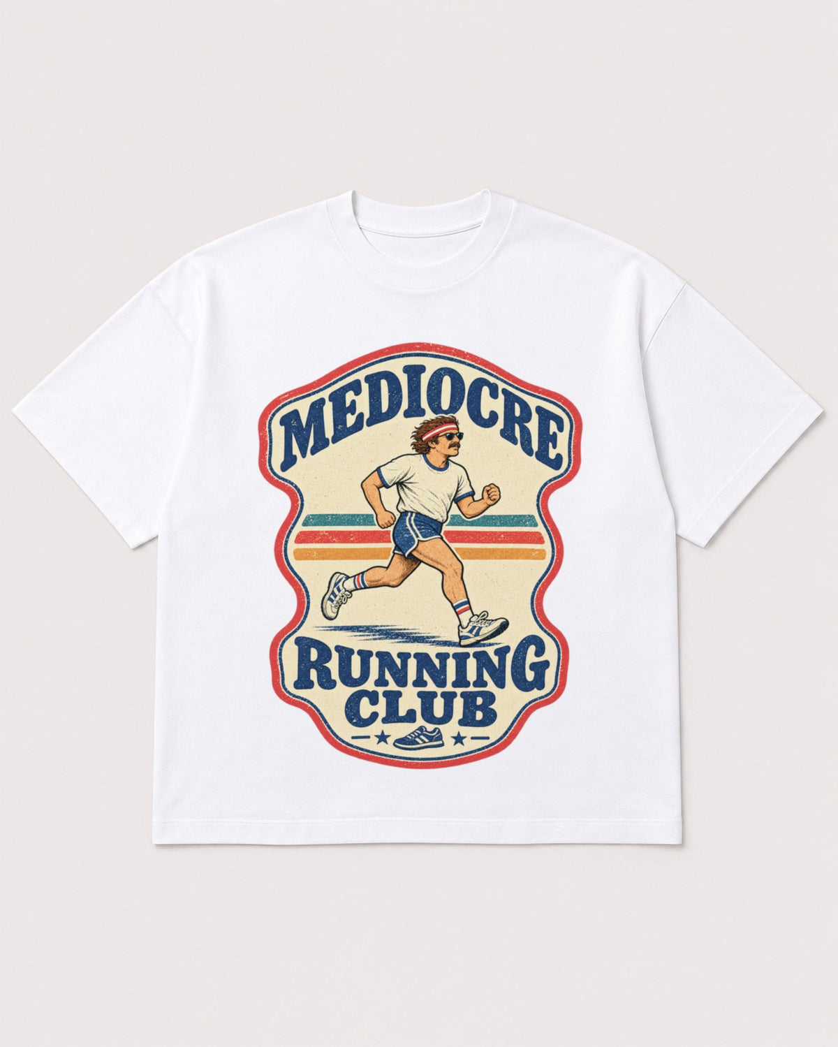 Mockup Boxy Heavyweight Tee White product
