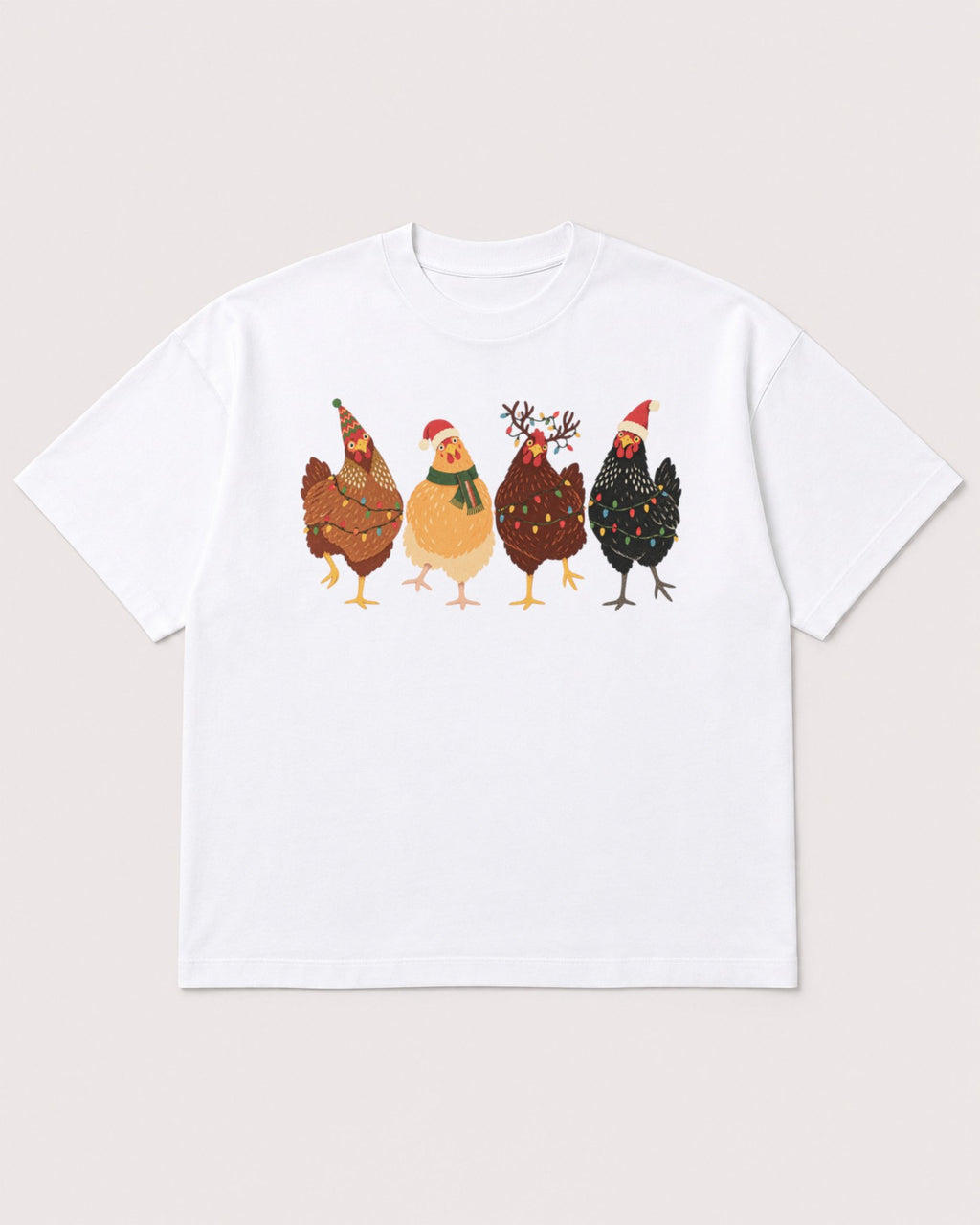 Mockup Boxy Heavyweight Tee White product
