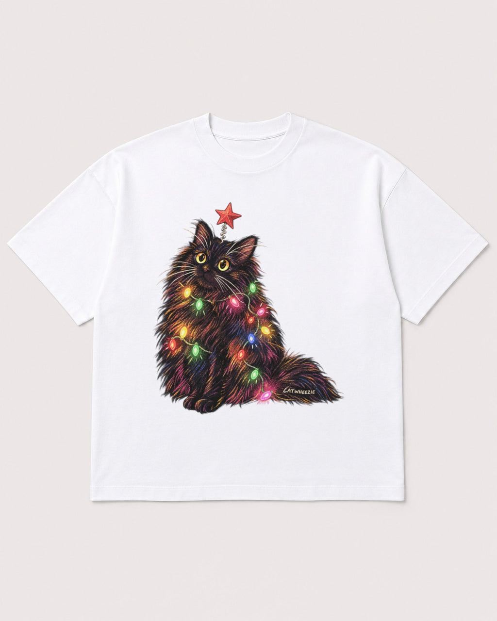 Mockup Boxy Heavyweight Tee White product