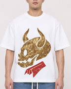 Mockup Boxy Heavyweight Tee White male close-up 13