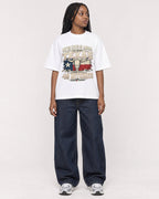 Mockup Boxy Heavyweight Tee White female full-body 04
