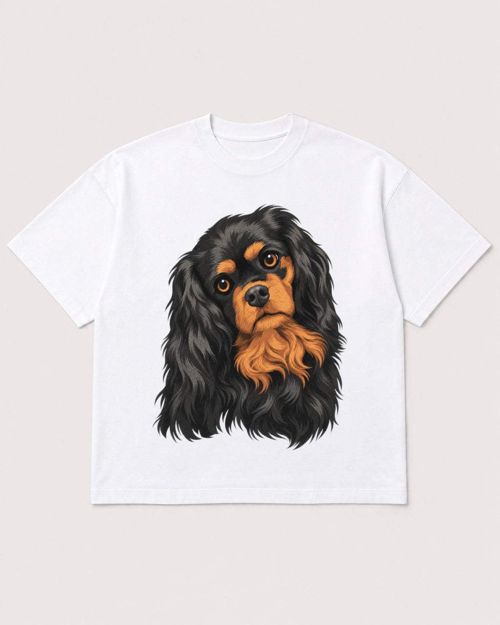 Mockup Boxy Heavyweight Tee White product