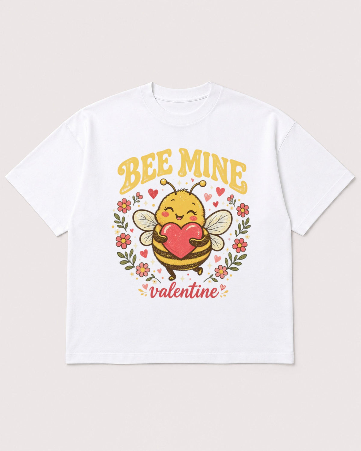 Mockup Boxy Heavyweight Tee White product