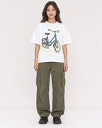 Mockup Boxy Heavyweight Tee White female full-body 02