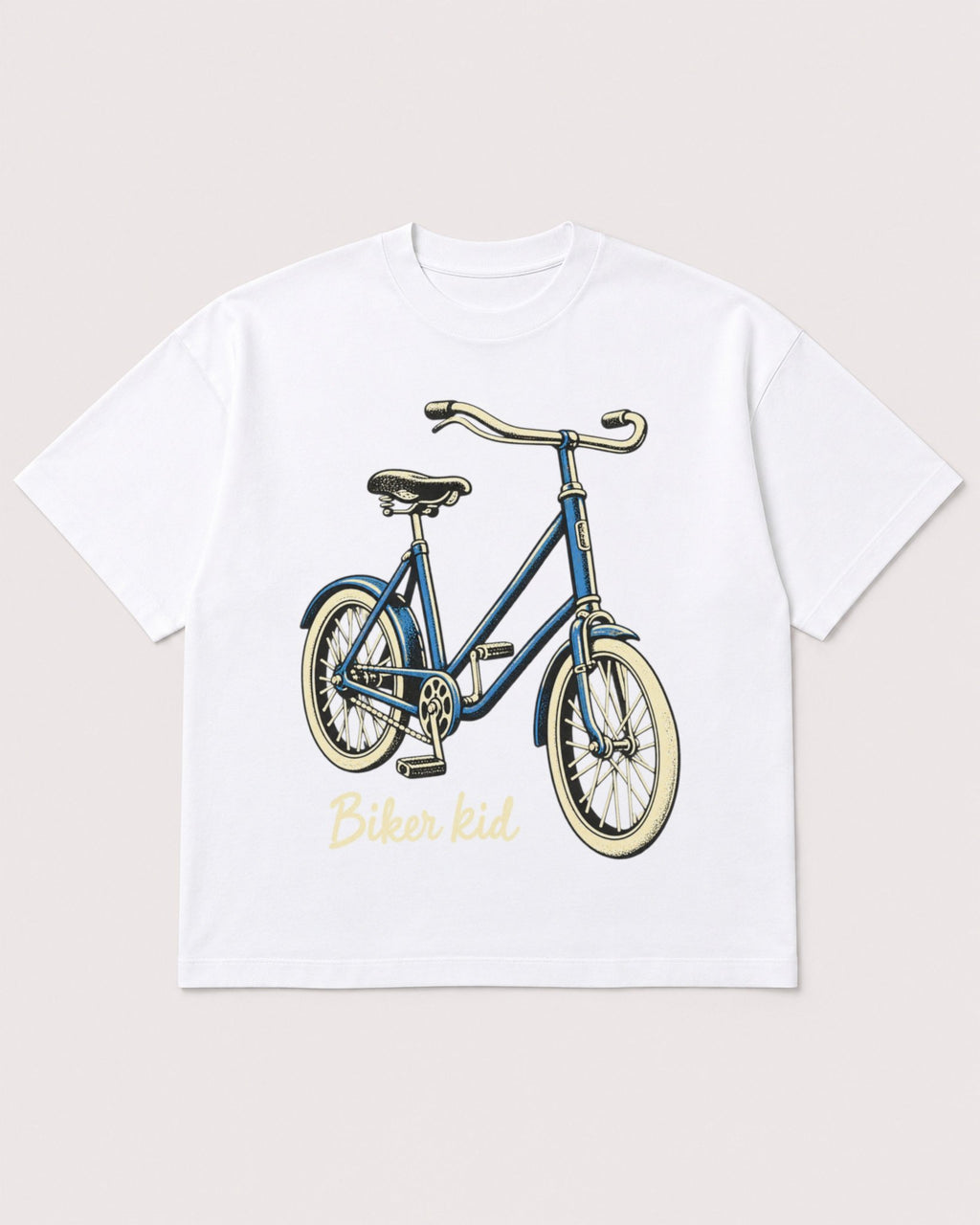Mockup Boxy Heavyweight Tee White product