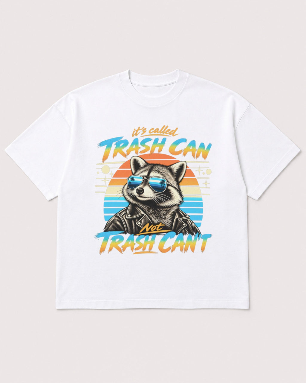 Mockup Boxy Heavyweight Tee White product