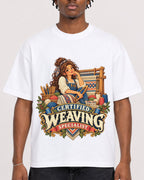 Mockup Boxy Heavyweight Tee White male close-up 05