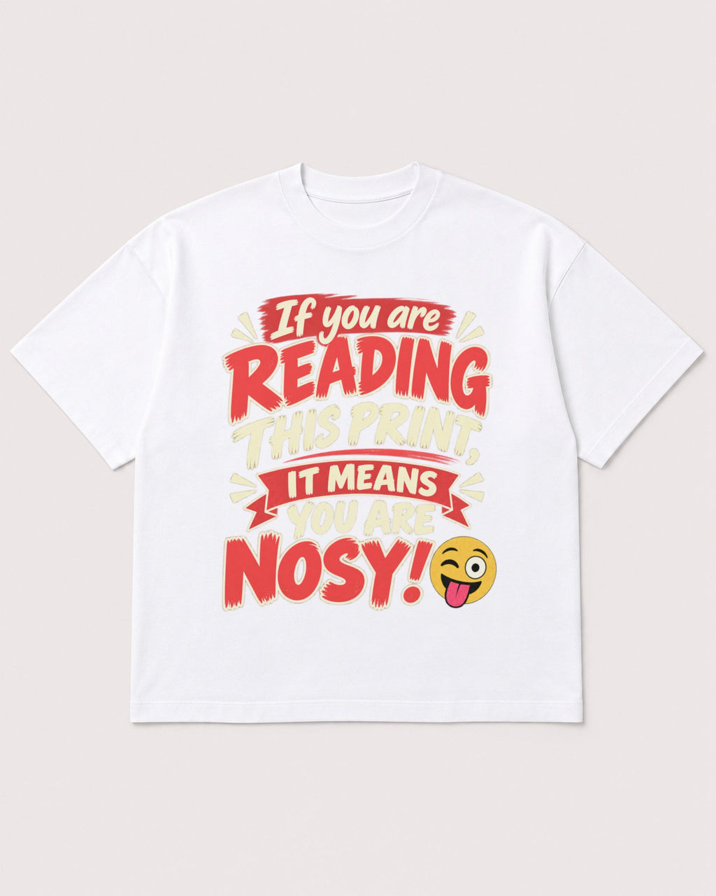 Mockup Boxy Heavyweight Tee White product