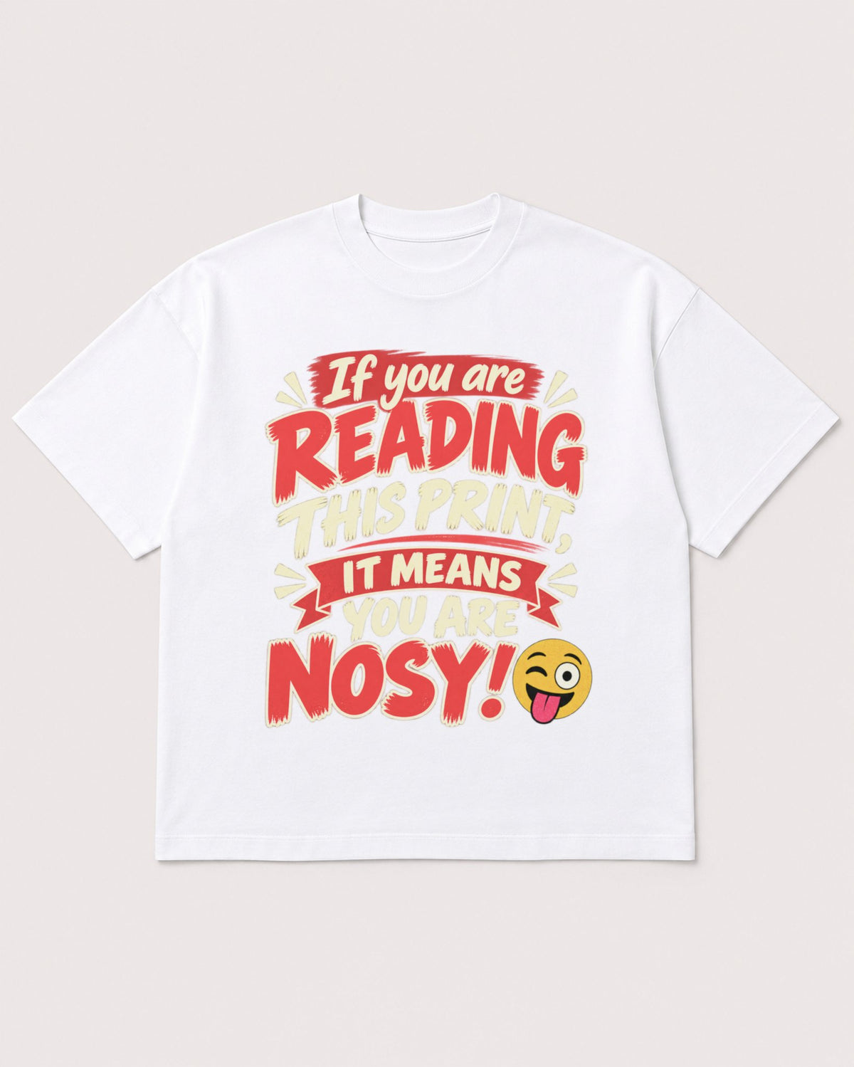 Mockup Boxy Heavyweight Tee White product